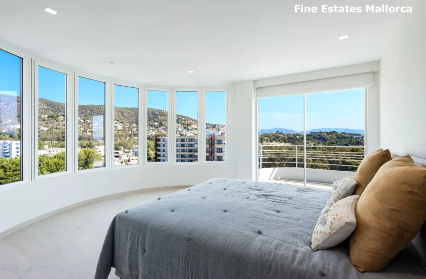 Ein Penthouse in Palma mit einem 360 Grad Rundblick zu verkaufen!